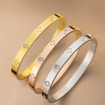 “Celestial Gleam” Bracelet Duo - Bangles