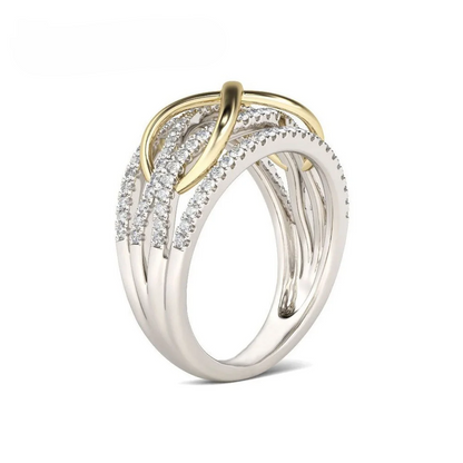 925 Sterling Silver “Amora” Infinity Ring