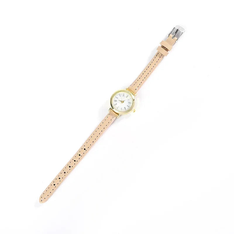 “Noir & Ivory” Slim Watch