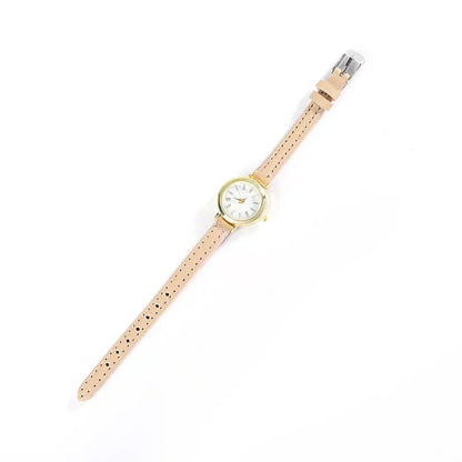 “Noir & Ivory” Slim Watch